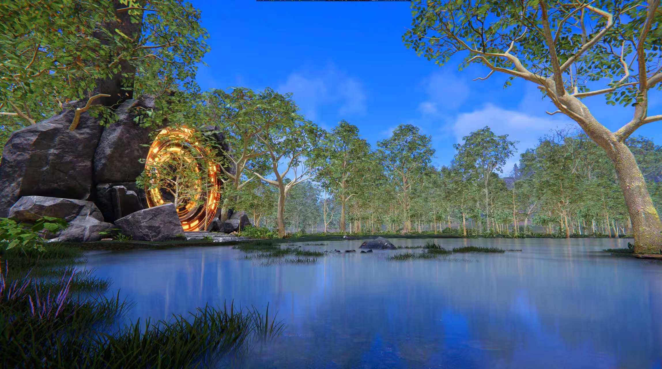 恐龙岛水域战斗场景截图